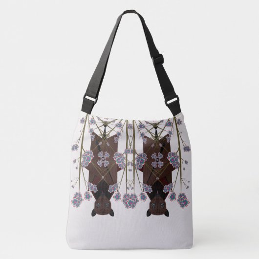 Flying Fox Crossbody Bag (2 Sizes) Crossbody Tas (Voorkant)