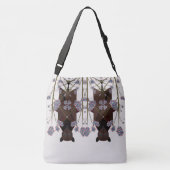 Flying Fox Crossbody Bag (2 Sizes) Tas (Achterkant)