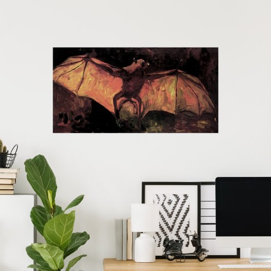 Flying Fox door Vincent van Gogh Poster (Thuiskantoor)