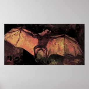 Flying Fox door Vincent van Gogh Poster
