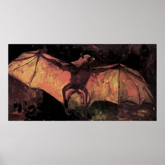 Flying Fox door Vincent van Gogh Poster (Voorkant)