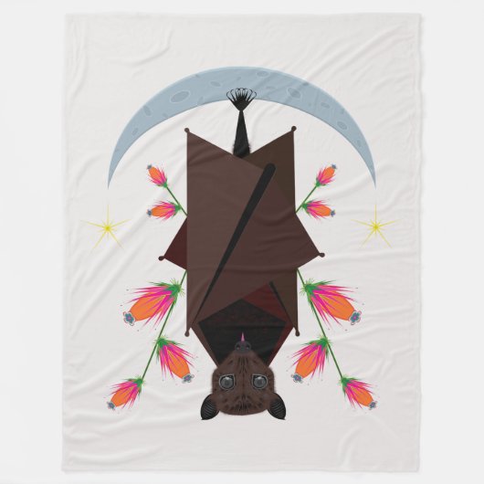 Flying Fox Fleece Blanket (3 maten) Deken (Voorkant)