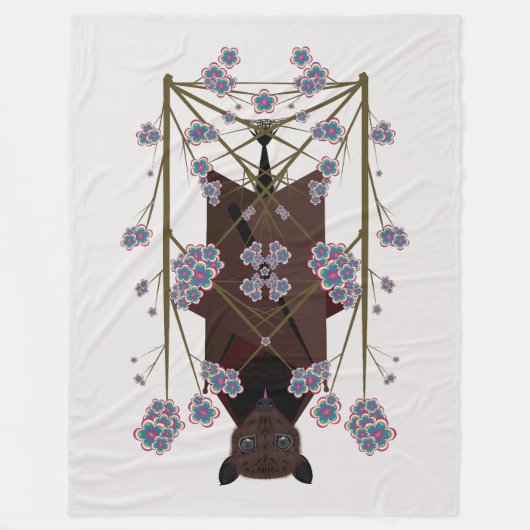 Flying Fox Fleece Blanket (3 maten) Deken (Voorkant)