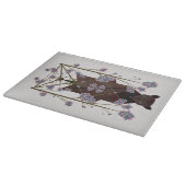 Flying Fox Glass Cutting Board 15x11 Snijplank (Hoek)