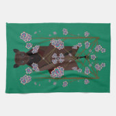 Flying Fox Jade Keukenhanddoek (Horizontaal)