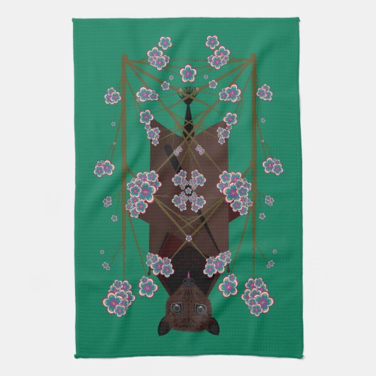 Flying Fox Jade Keukenhanddoek (Verticaal)