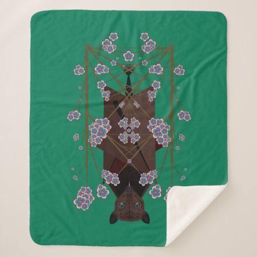 Flying Fox Jade Sherpa Deken (3 maten) (Voorkant)