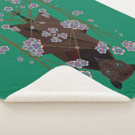 Flying Fox Jade Sherpa Deken (3 maten)