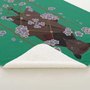 Flying Fox Jade Sherpa Deken (3 maten)