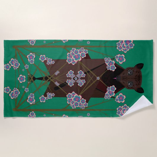 Flying Fox Jade Strandlaken (Voorkant)