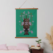 Flying Fox Jade Wood Topped Tapestry Hangend Wandkleed (Slaapkamer)
