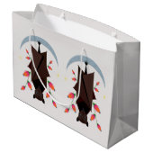 Flying Fox Large Gift Bag Groot Cadeauzakje (Achterkant Gekanteld)