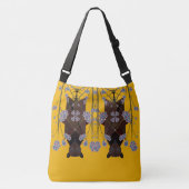 Flying Fox Mosterd Crossbody Bag (2 maten) Tas (Voorkant)