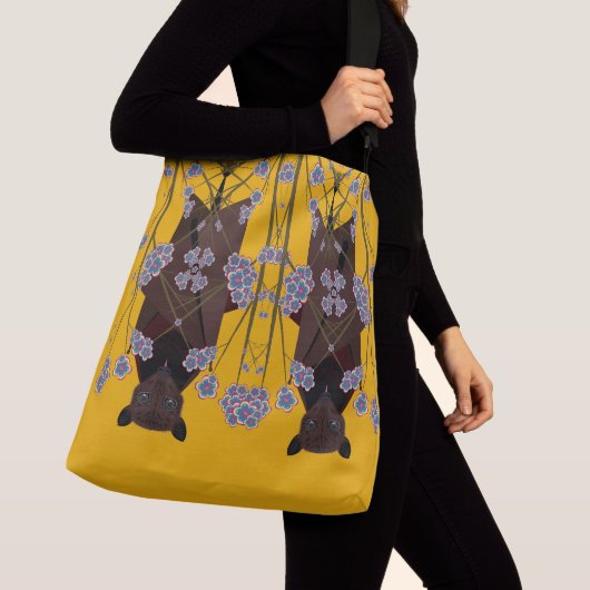 Flying Fox Mosterd Crossbody Bag (2 maten) Tas (Dichtbij)