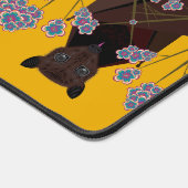 Flying Fox Mosterd Desk Mat (Hoek)