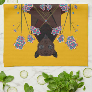 Flying Fox Mosterd Keukenhanddoek