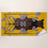 Flying Fox Mosterd Strandlaken (Voorkant)