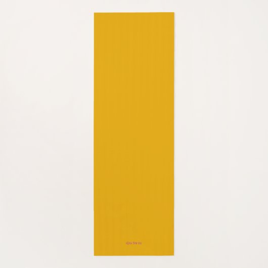 Flying Fox Mosterd Yoga Mat (Achterkant)