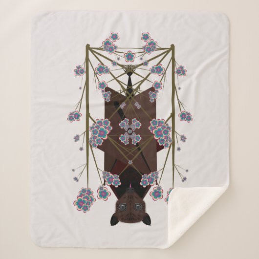 Flying Fox Sherpa Blanket (3 Grootte) Sherpa Deken (Voorkant)