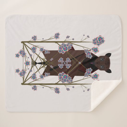 Flying Fox Sherpa Blanket (3 Grootte) Sherpa Deken (Voorkant (horizontaal))