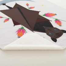 Flying Fox Sherpa Blanket (3 Grootte)