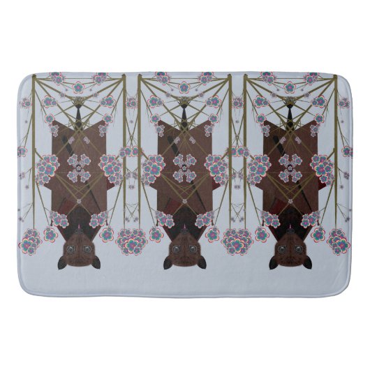 Flying Fox Sky Blue Bathmat Badmat (Voorkant)