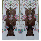 Flying Fox Sky Blue Douchegordijn (Voorkant)