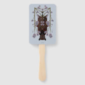 Flying Fox Sky Blue Hand Fans Handwaaier (Achterkant)