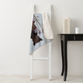 Flying Fox Sky Blue Sherpa Blanket (3 grootten) Deken (In situ)
