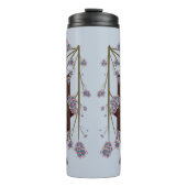 Flying Fox Sky Blue Thermal Travel Tumbler Thermosbeker (Voorkant)