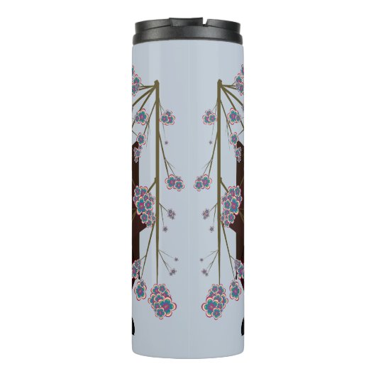 Flying Fox Sky Blue Thermal Travel Tumbler Thermosbeker (Achterkant)