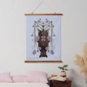 Flying Fox Sky Blue Wood Bovenste Tapestry Hangend Wandkleed (Slaapkamer)