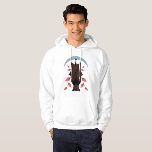 Flying Fox Unisex Pullover Hoodie (Voorkant volledig)