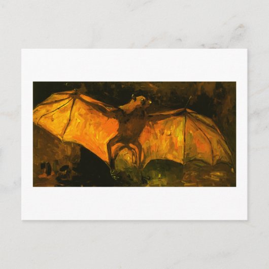 Flying Fox Van Gogh Fine Art Painting Briefkaart (Voorkant)
