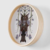 Flying Fox Wood Framed Clock (Hoek)