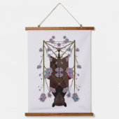 Flying Fox Wood Topped Tapestry Hangend Wandkleed (Voorkant)