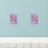 "Flying Funny Owls – Disney Cartoon Style" Muurkunst Sets (Houten vloer)