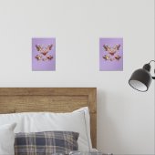 "Flying Funny Owls – Disney Cartoon Style" Muurkunst Sets (Slaapkamer)