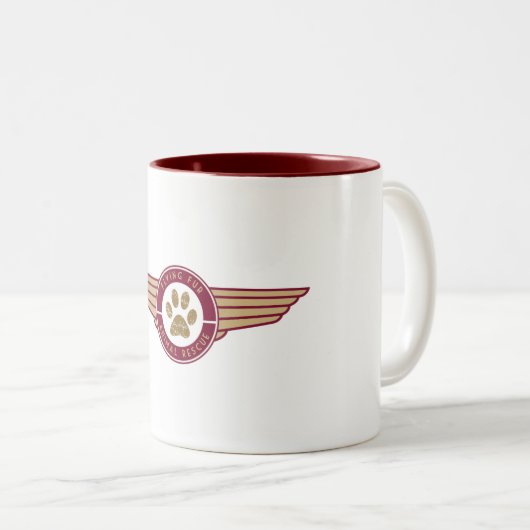 Flying Fur - Coffee / Tea Mok (Voorkant rechts)