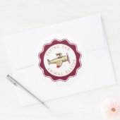 Flying Fur - Dog Pilot Sticker (Envelop)