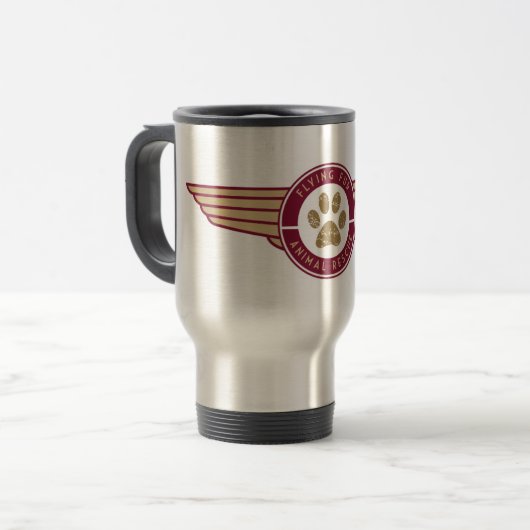 Flying Fur - Travel Mug Reisbeker (Voorkant links)