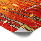 Flying Geese Folk Art Print (Hoek)