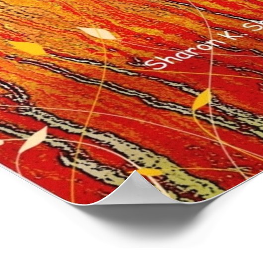 Flying Geese Folk Art Print (Hoek)