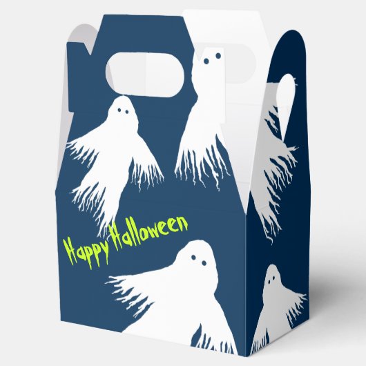 Flying Ghosts Trick or treat Goodie Box Bedankdoosjes (Geopend)