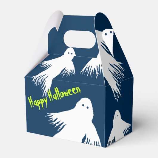 Flying Ghosts Trick or treat Goodie Box Bedankdoosjes (Voorkant Zijde)