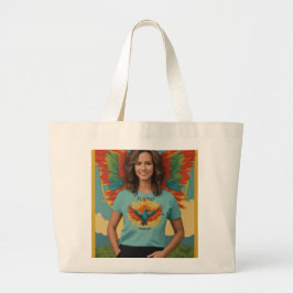 Flying Girl ontwerp Canvas tas