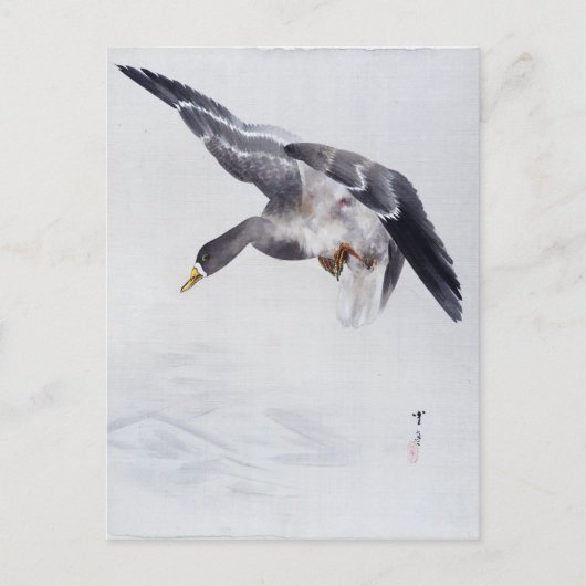 Flying Goose, Watanabe Seitei Briefkaart (Voorkant)