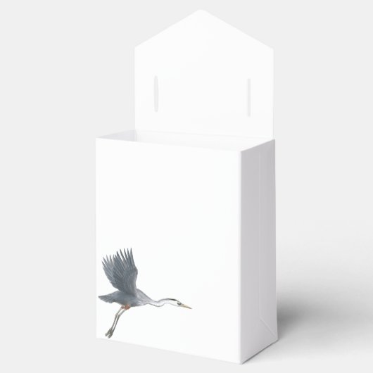 Flying Great Blue Heron Bedankdoosjes (Geopend)