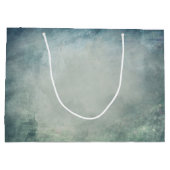 Flying Green Zee Turtle | Aangepaste cadeautassen Large Cadeautasje (Achterkant)