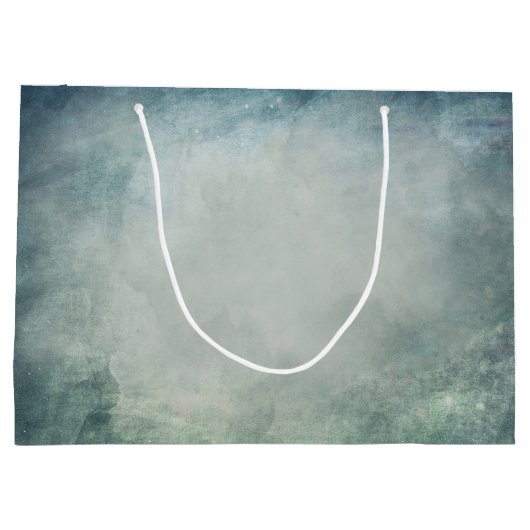 Flying Green Zee Turtle | Aangepaste cadeautassen Large Cadeautasje (Achterkant)